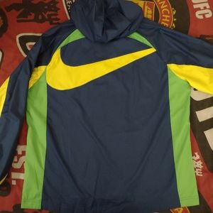 Nike Brazil Football AWF zip up windbreaker XXL